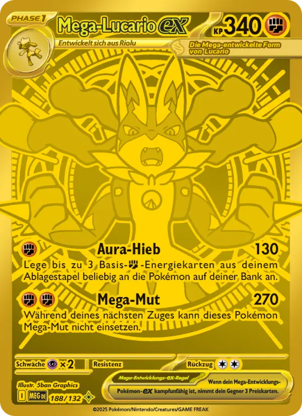 Mega-Lucario-ex - 188