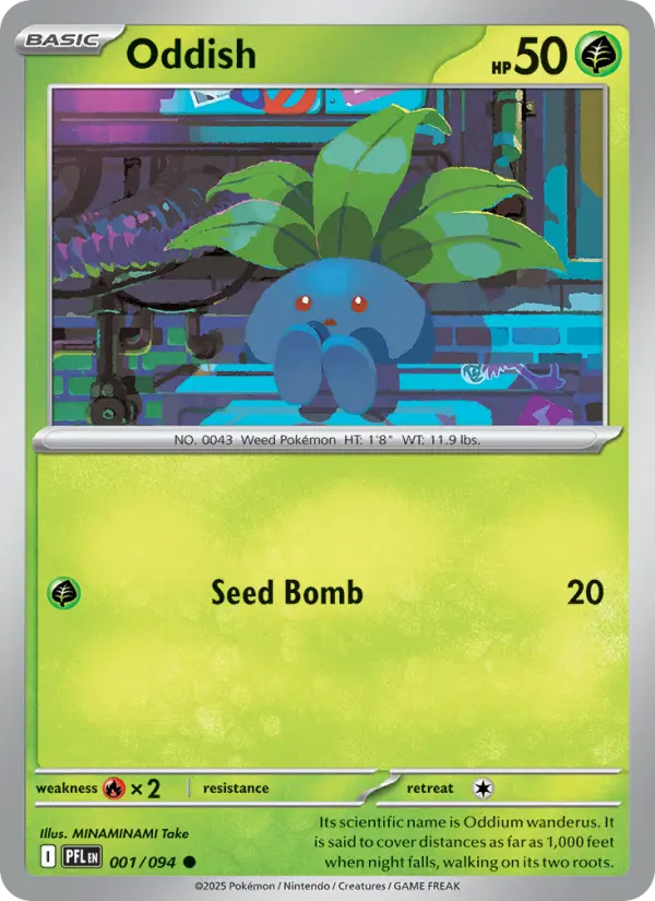 Oddish - 001
