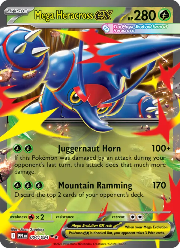 Mega Heracross ex - 004