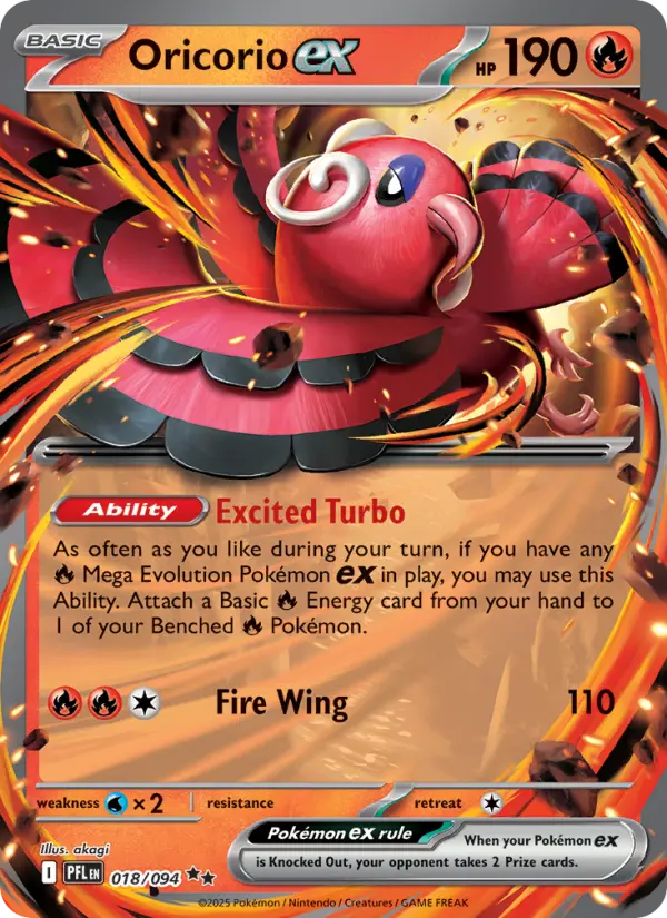 Oricorio ex - 018