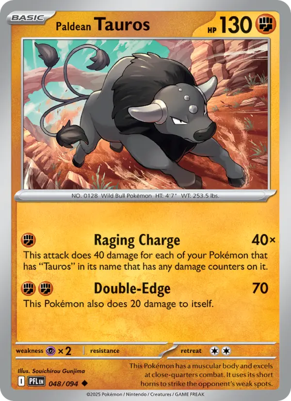 Paldean Tauros - 048
