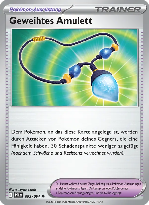 Geweihtes Amulett - 093