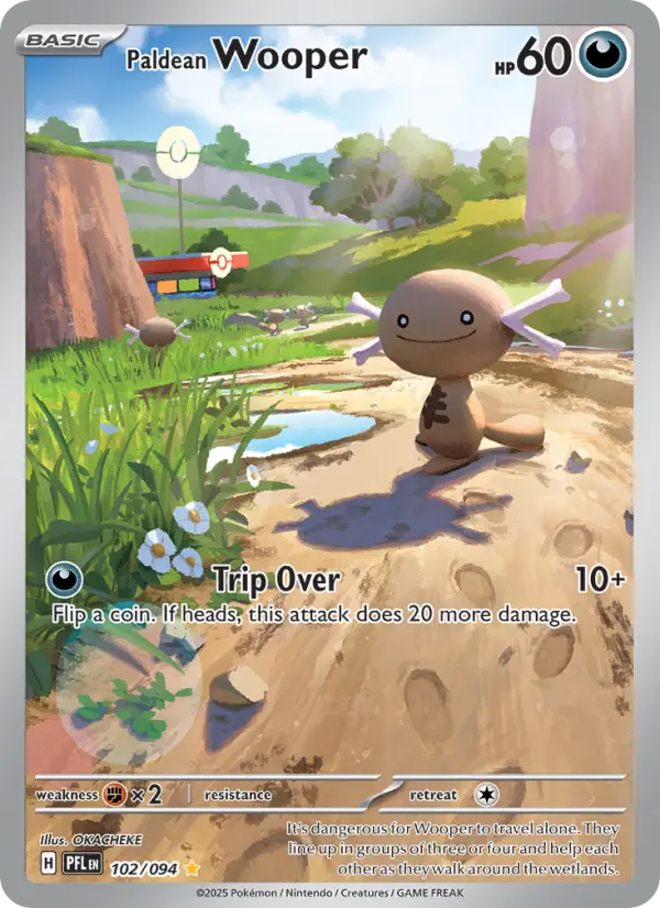 Paldean Wooper - 102