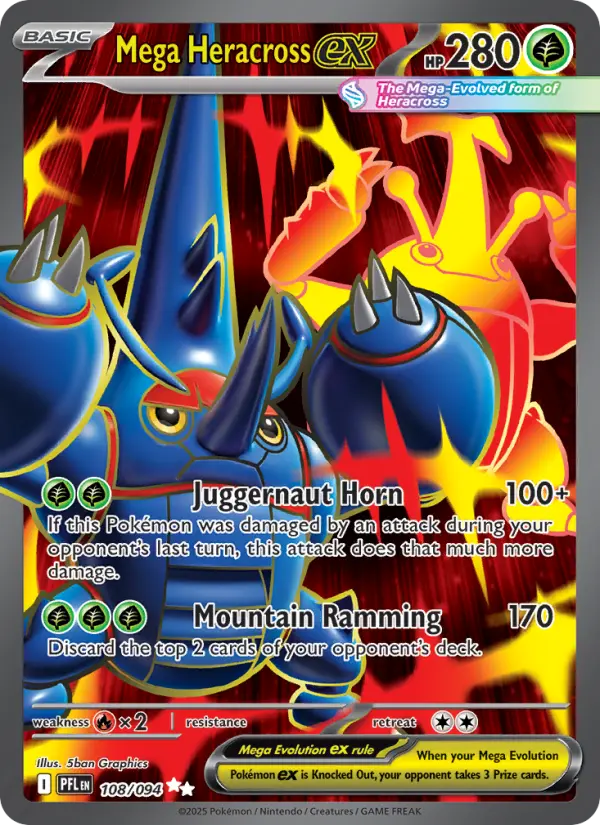 Mega Heracross ex - 108