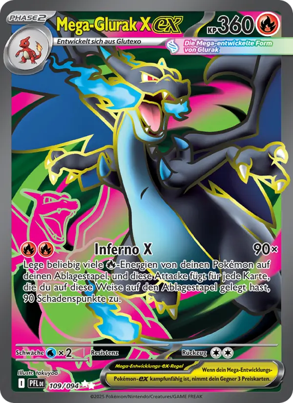Mega-Glurak X-ex - 109