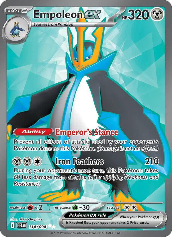 Empoleon ex - 114