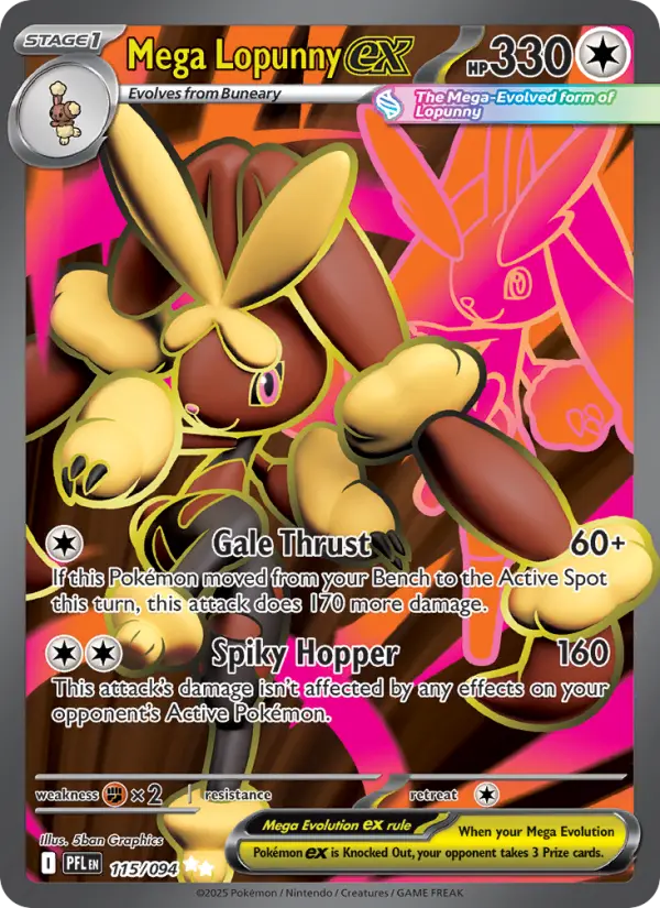 Mega Lopunny ex - 115