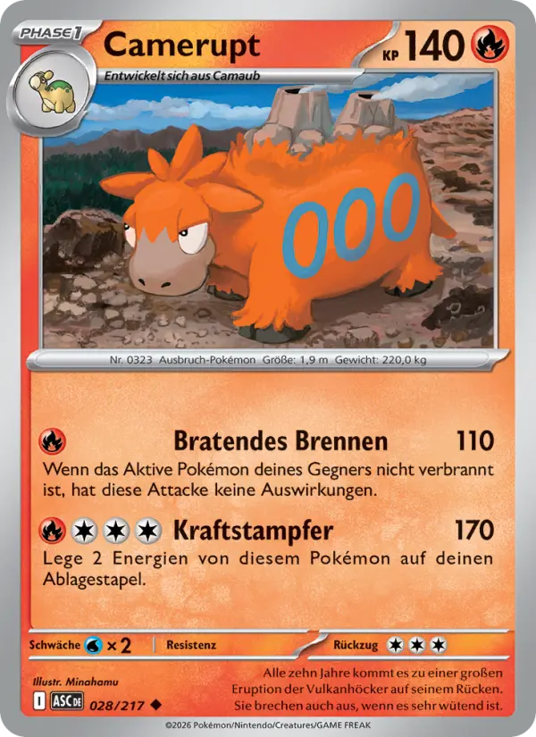 Camerupt - 028