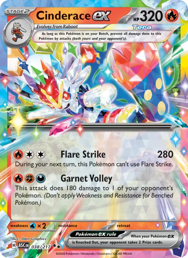 Cinderace ex - 038