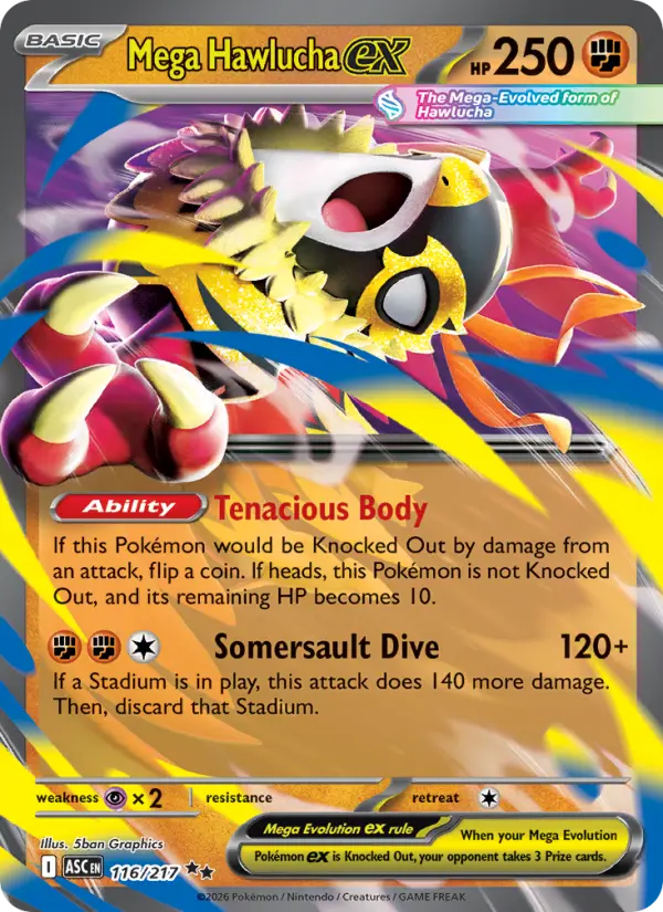 Mega Hawlucha ex - 116