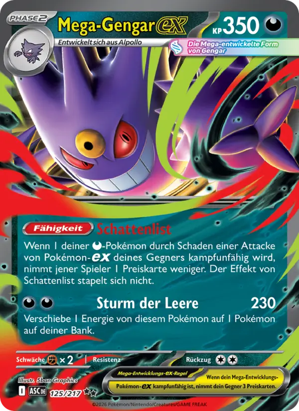 Mega-Gengar-ex - 125