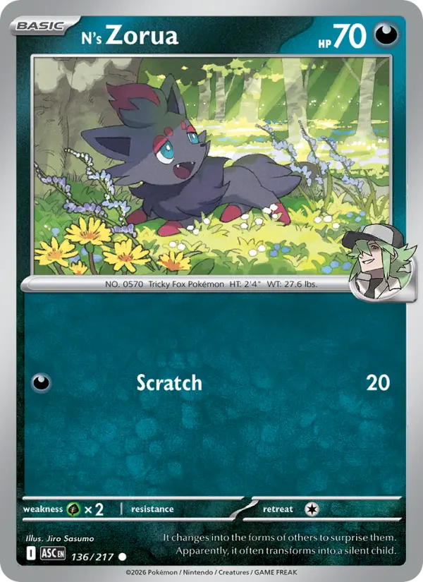 N's Zorua - 136