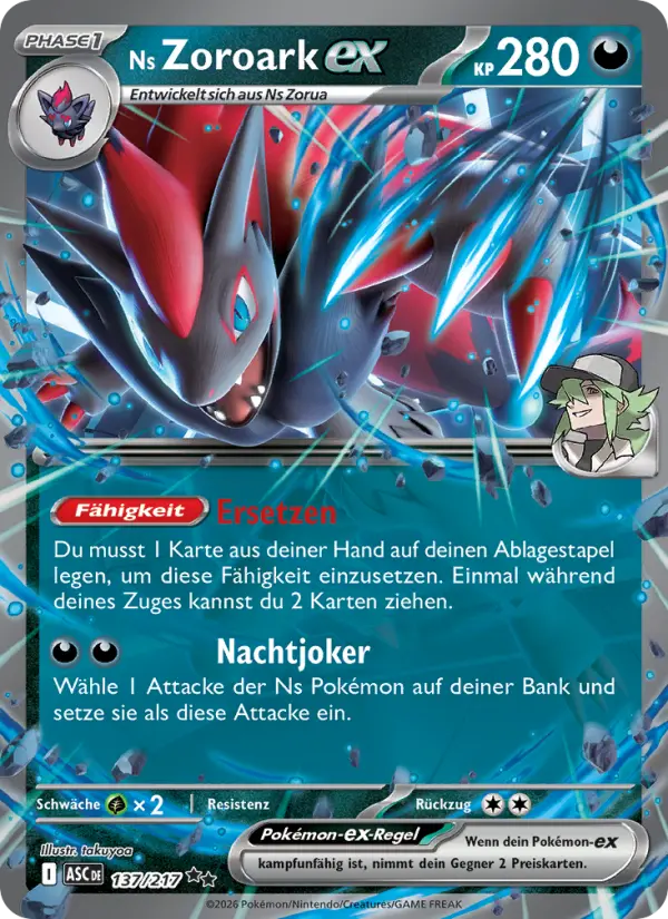 Ns Zoroark-ex - 137