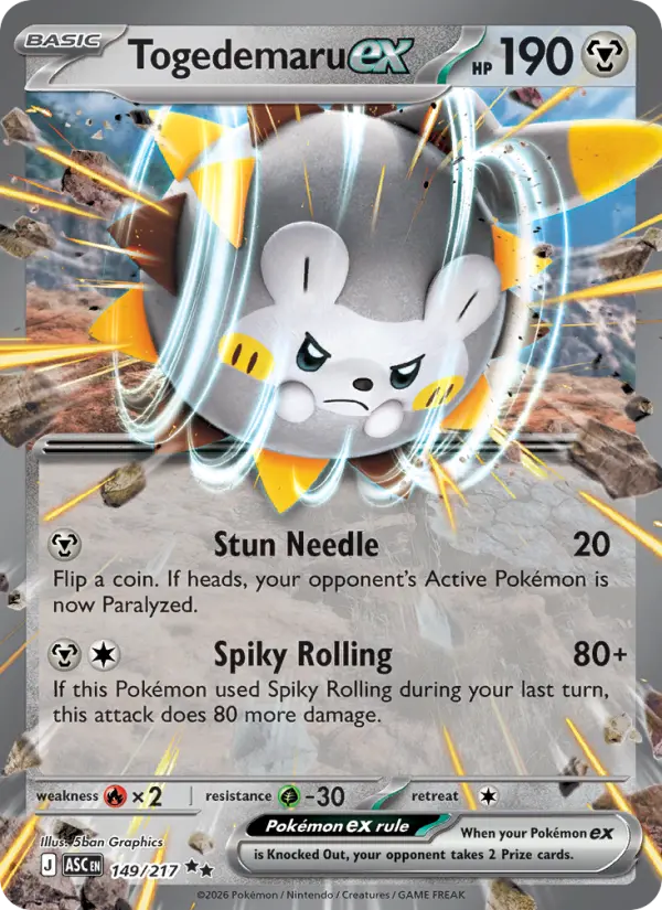 Togedemaru ex - 149