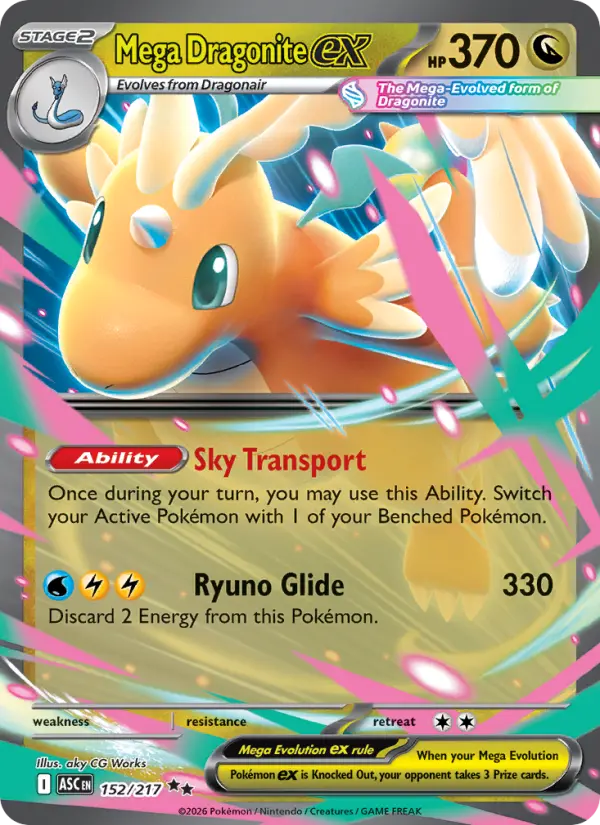 Mega Dragonite ex - 152