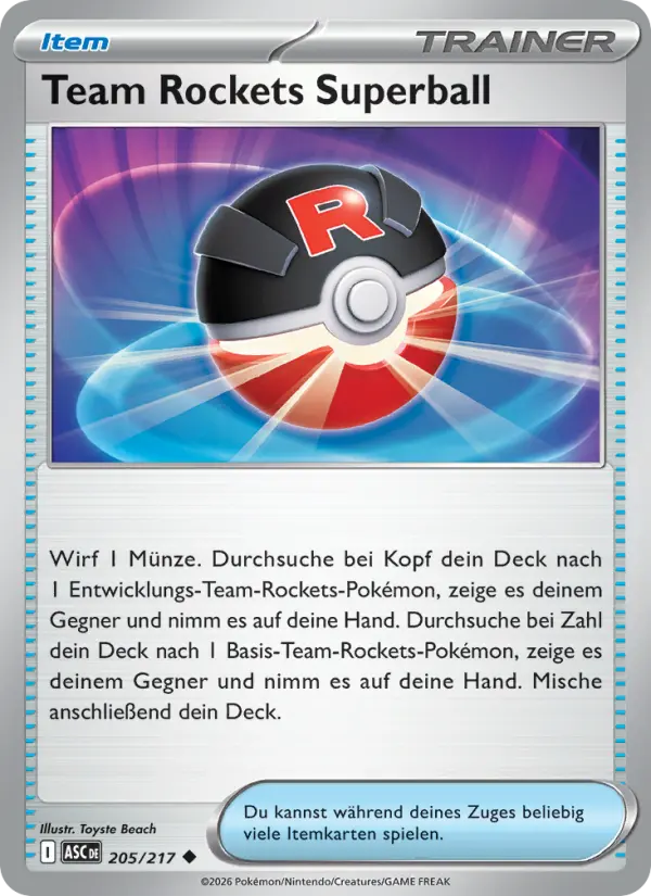 Team Rockets Superball - 205