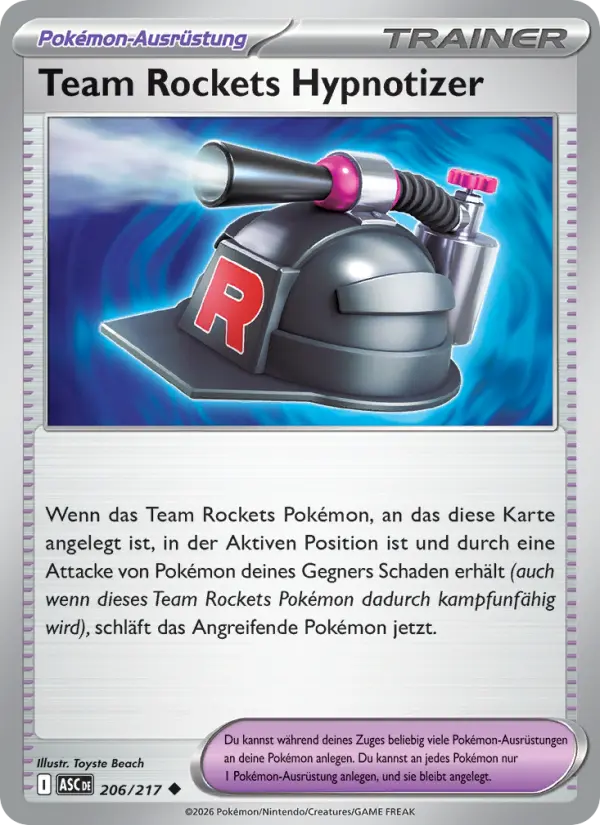 Team Rockets Hypnotizer - 206