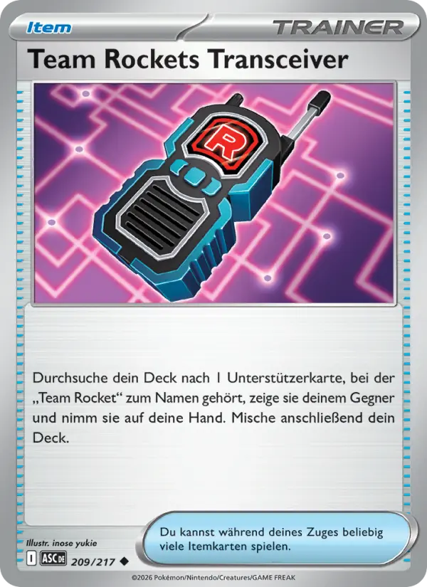 Team Rockets Transceiver - 209