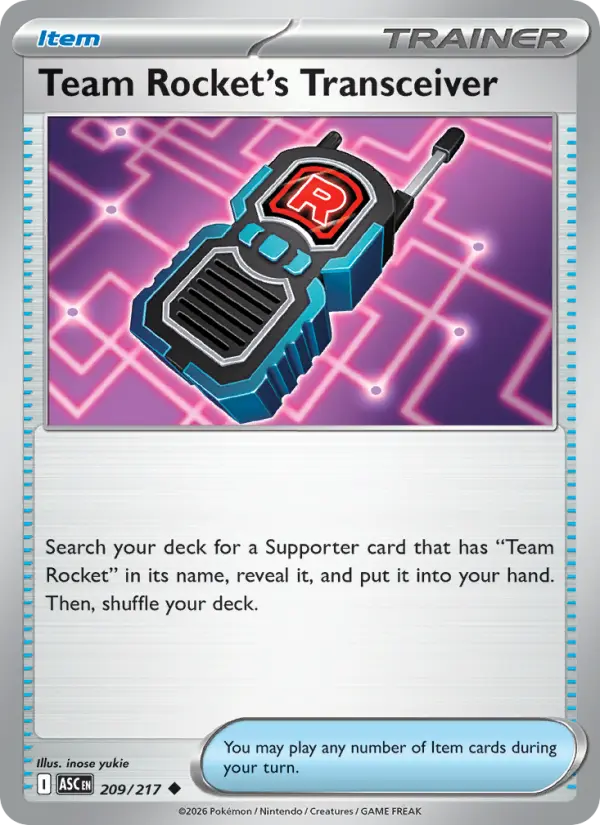 Team Rocket's Transceiver - 209