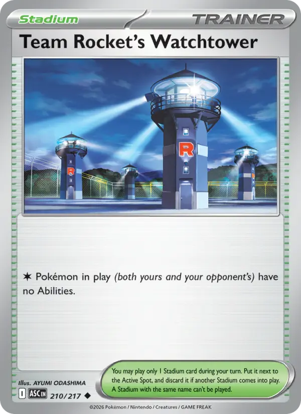 Team Rocket's Watchtower - 210