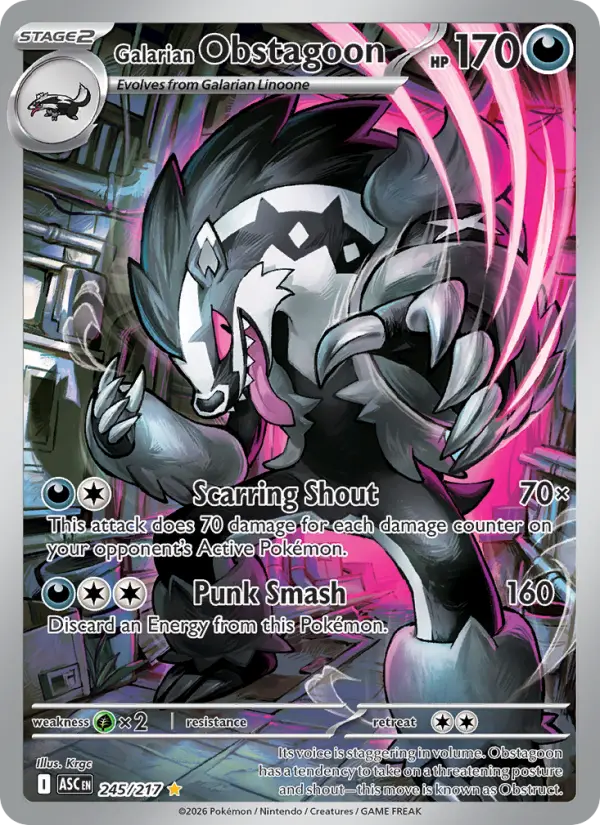 Galarian Obstagoon - 245