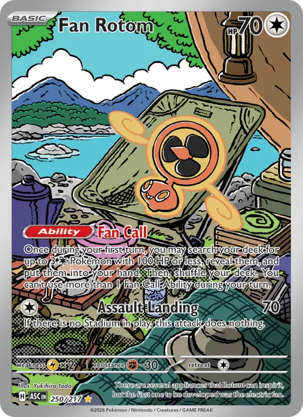 Fan Rotom - 250