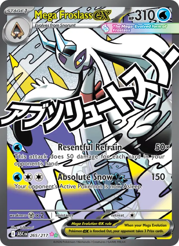 Mega Froslass ex - 265