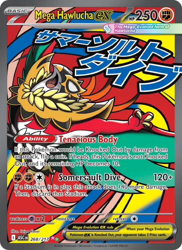 Mega Hawlucha ex - 268