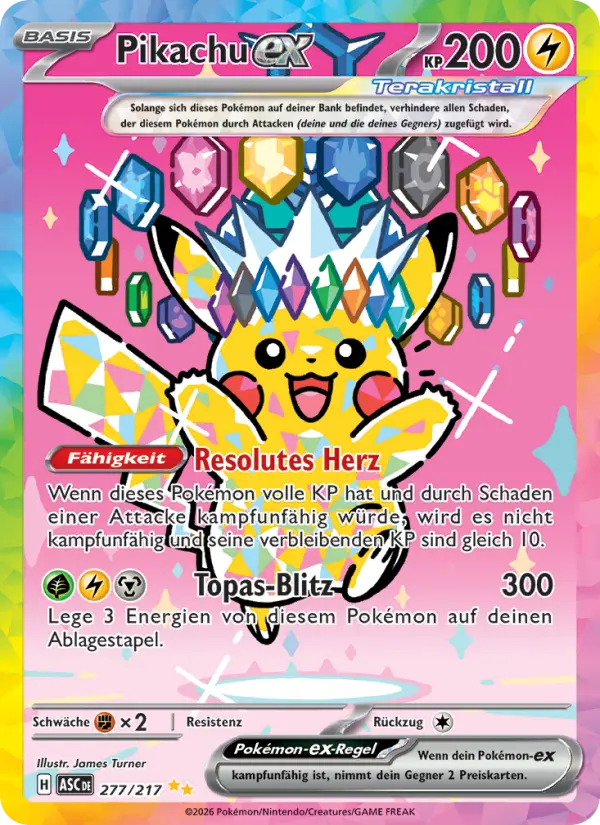 Pikachu-ex - 277