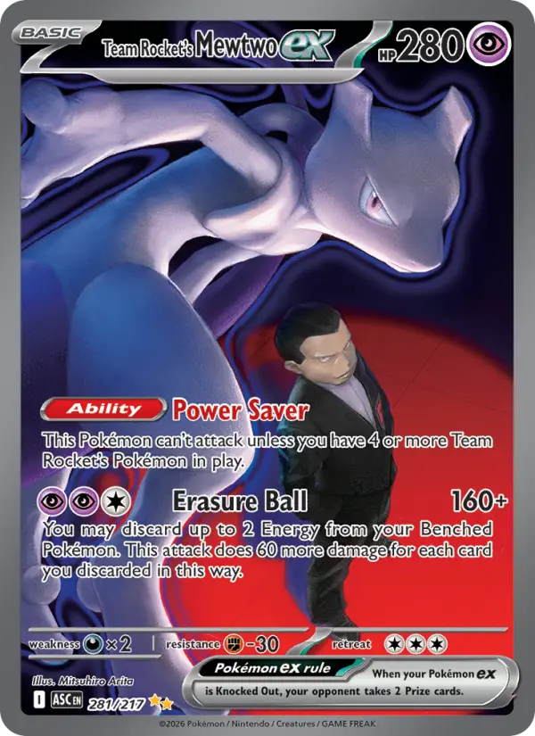 Team Rocket's Mewtwo ex - 281