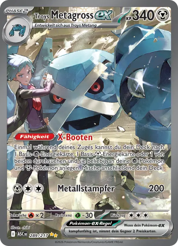 Troys Metagross-ex - 289