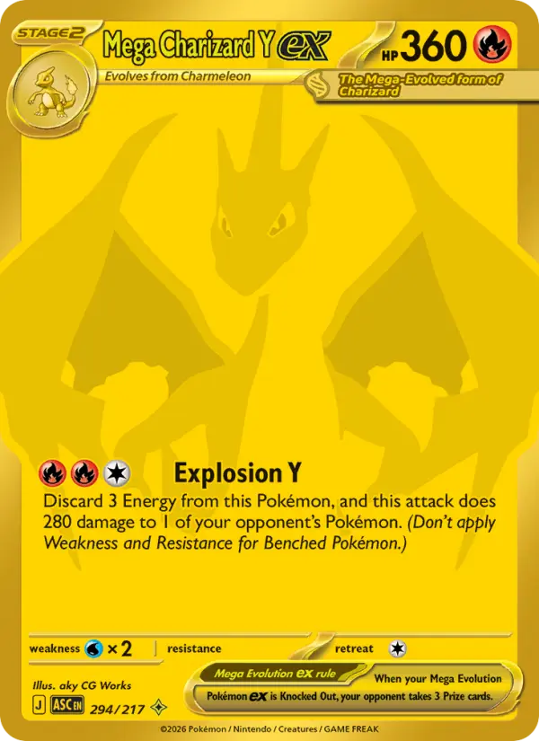 Mega Charizard Y ex - 294
