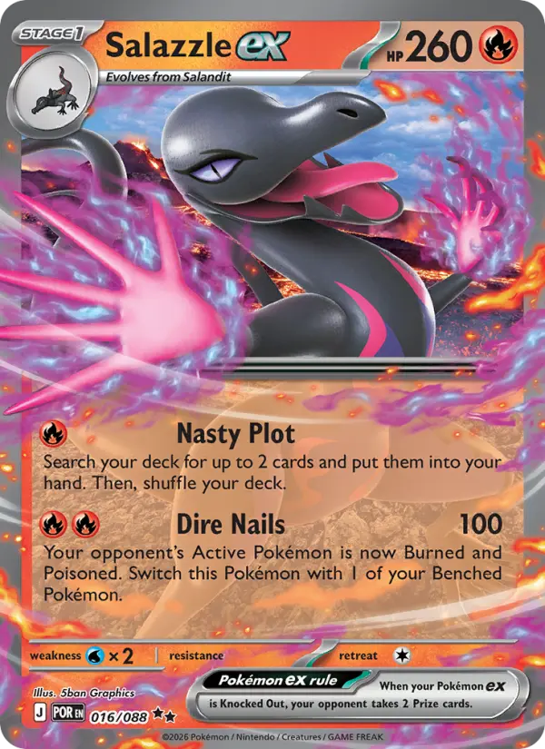 Salazzle ex - 016