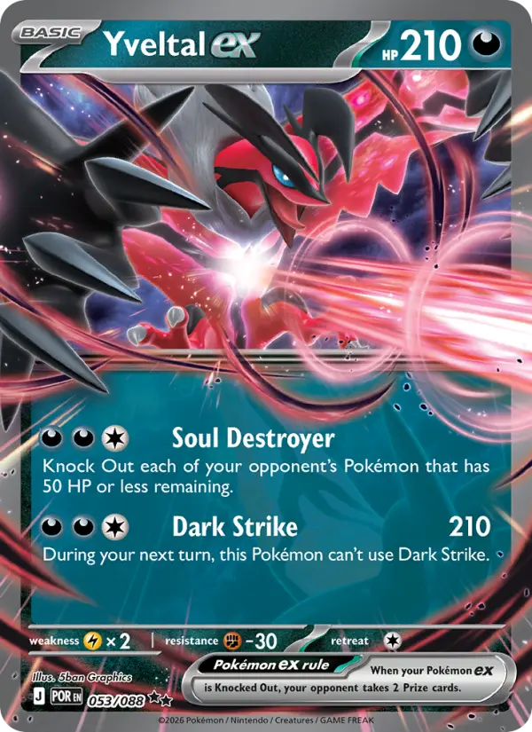 Yveltal ex - 053