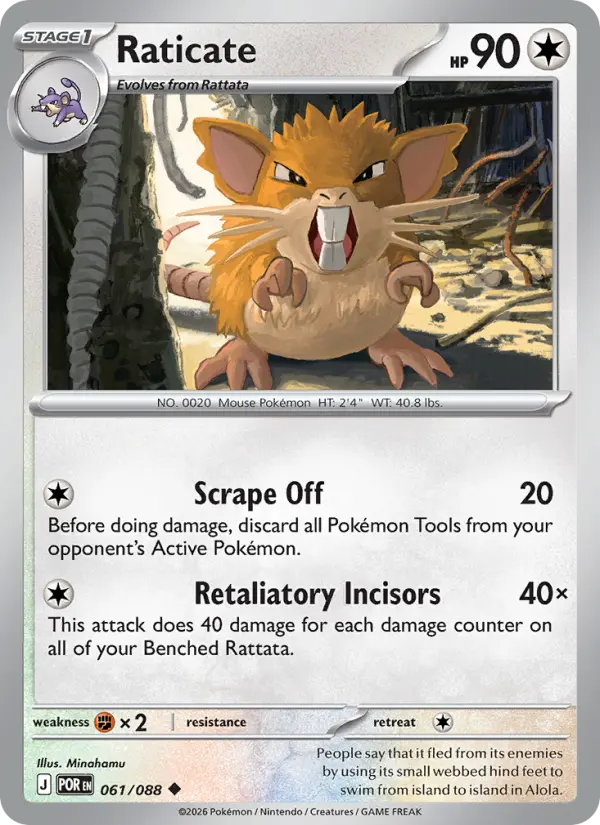 Raticate - 061
