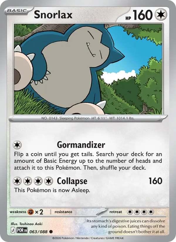 Snorlax - 063