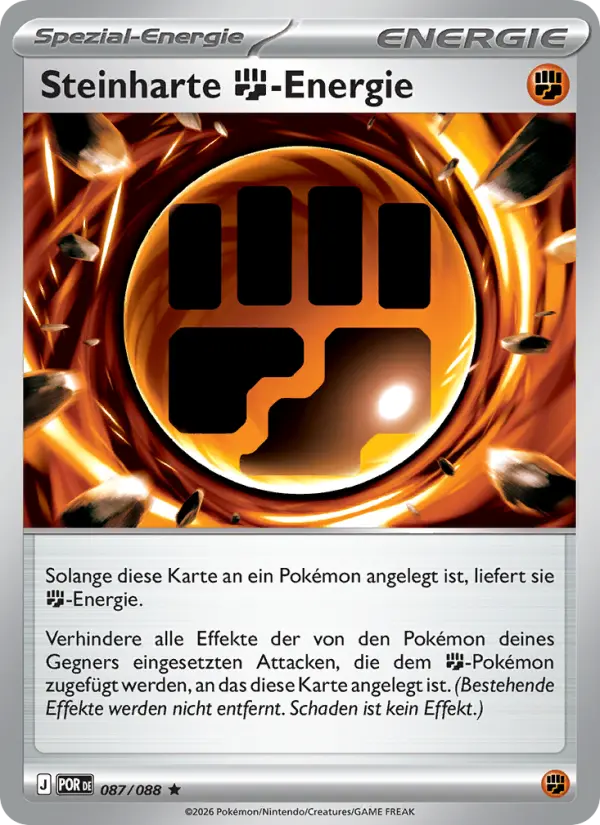 Steinharte Fighting-Energie - 087