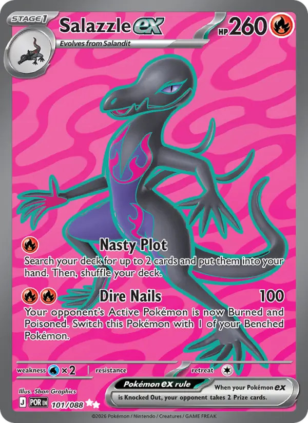 Salazzle ex - 101