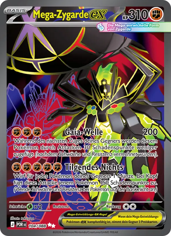 Mega-Zygarde-ex - 104