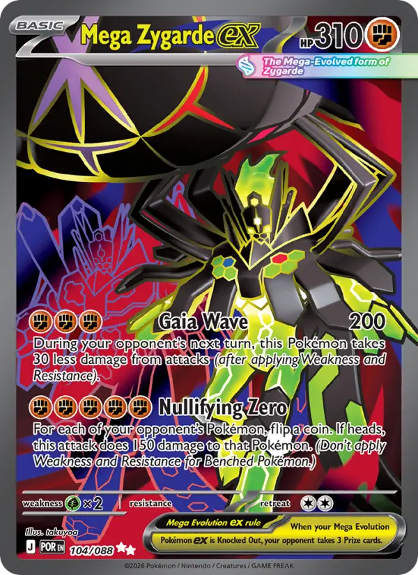 Mega Zygarde ex - 104