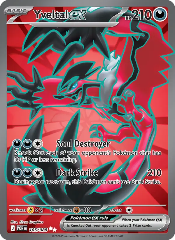 Yveltal ex - 105