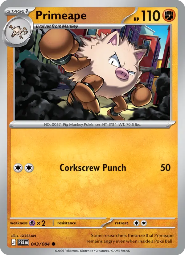 Primeape - 043