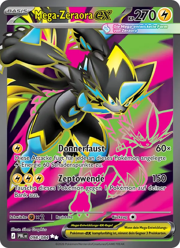 Mega-Zeraora-ex - 098