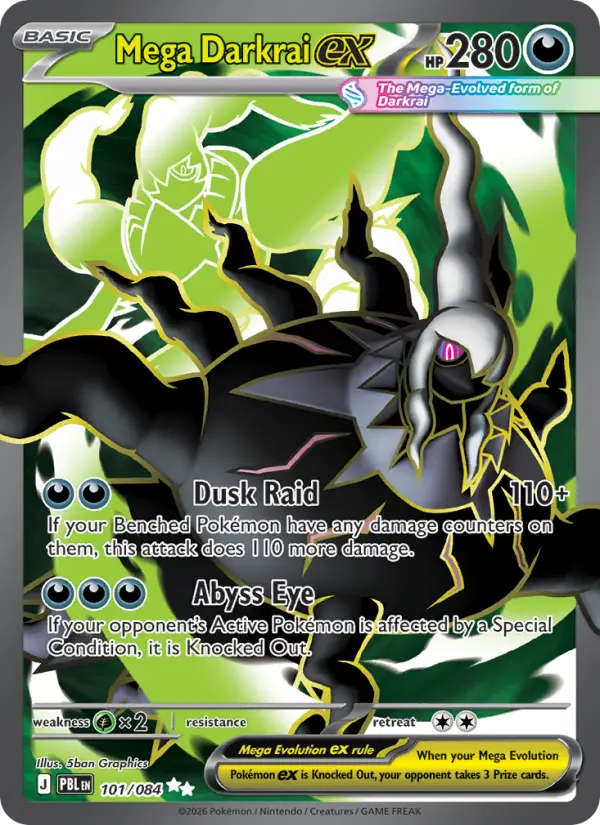 Mega Darkrai ex - 101