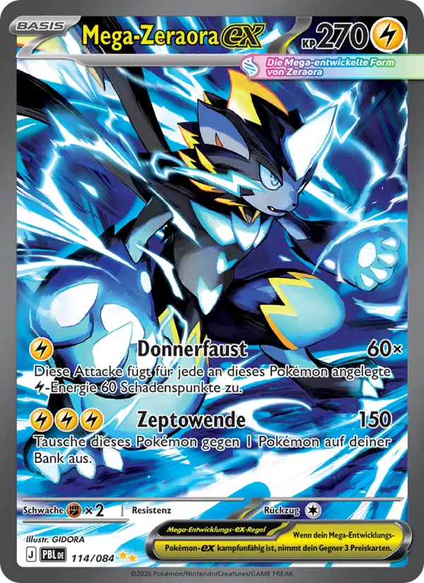 Mega-Zeraora-ex - 114