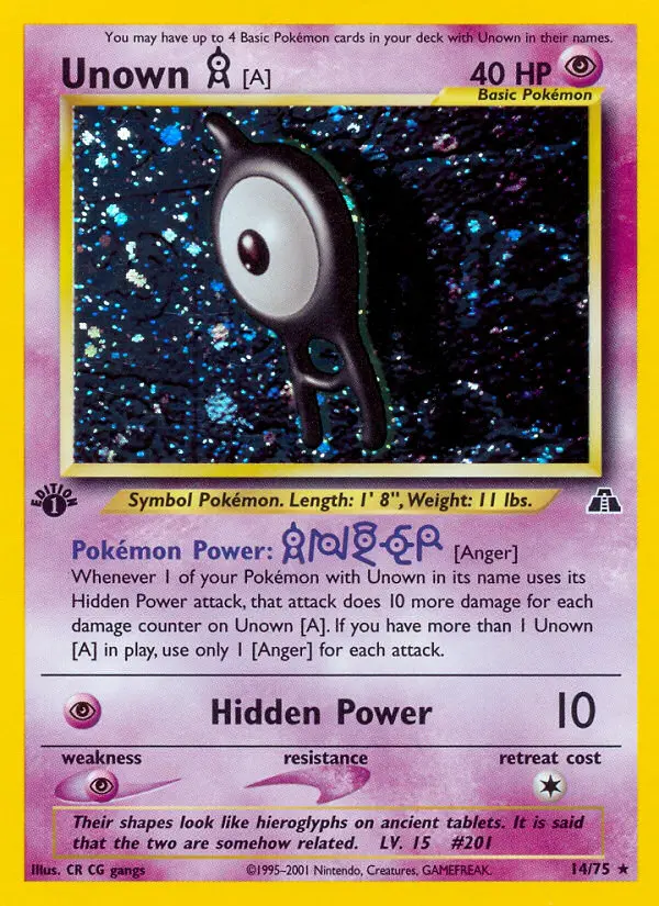 Unown [A] - 14