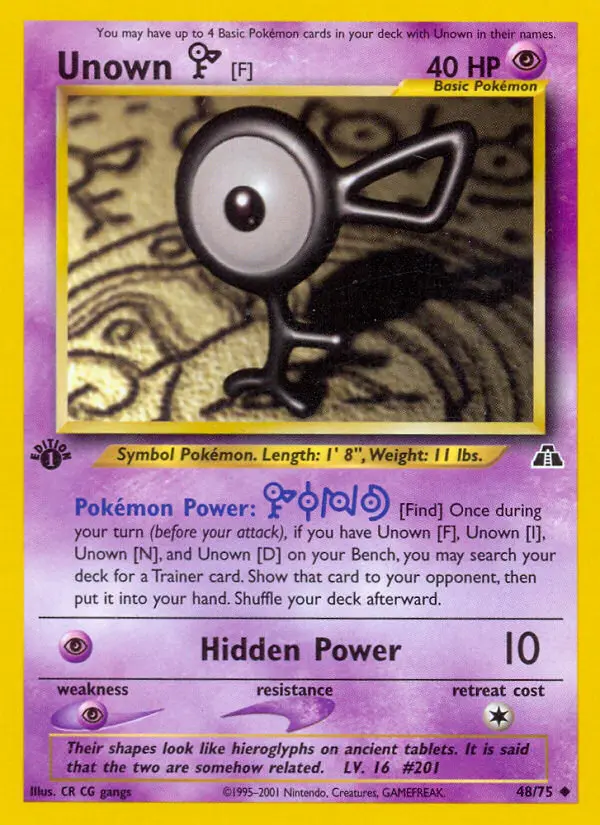 Unown [F] - 48