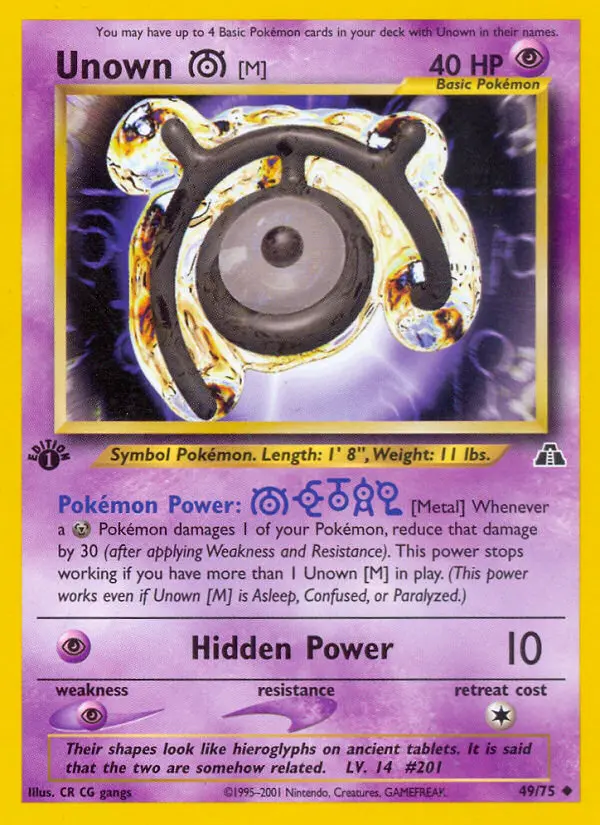 Unown [M] - 49