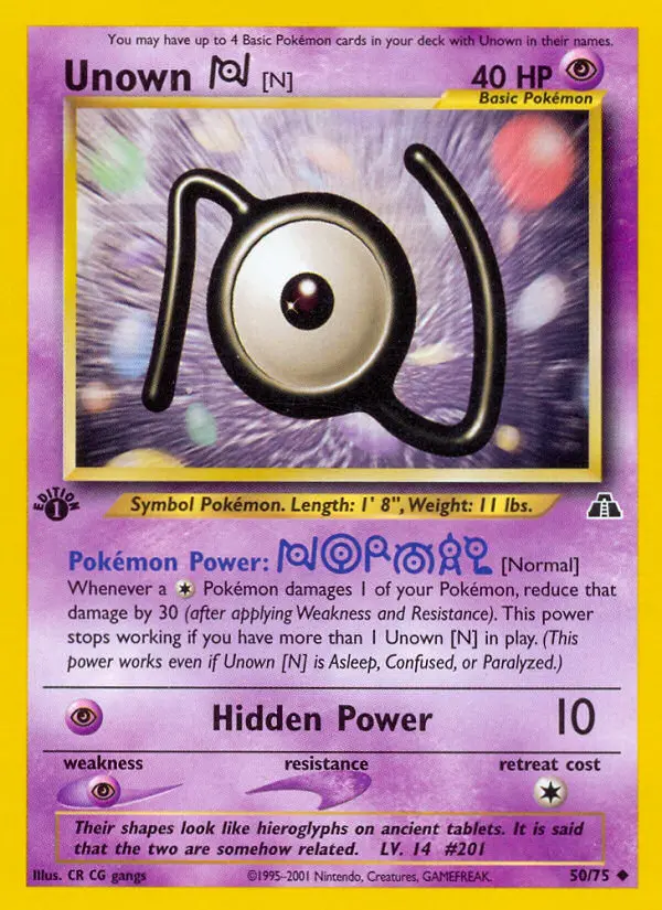 Unown [N] - 50