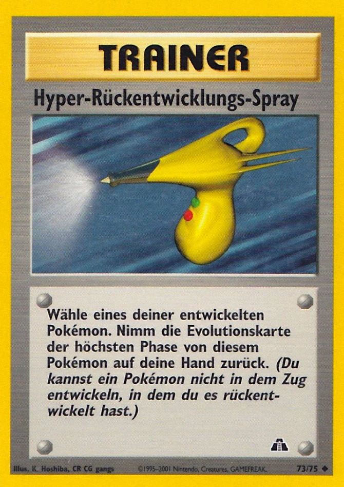 Hyper-Rückentwicklungs-Spray - 73